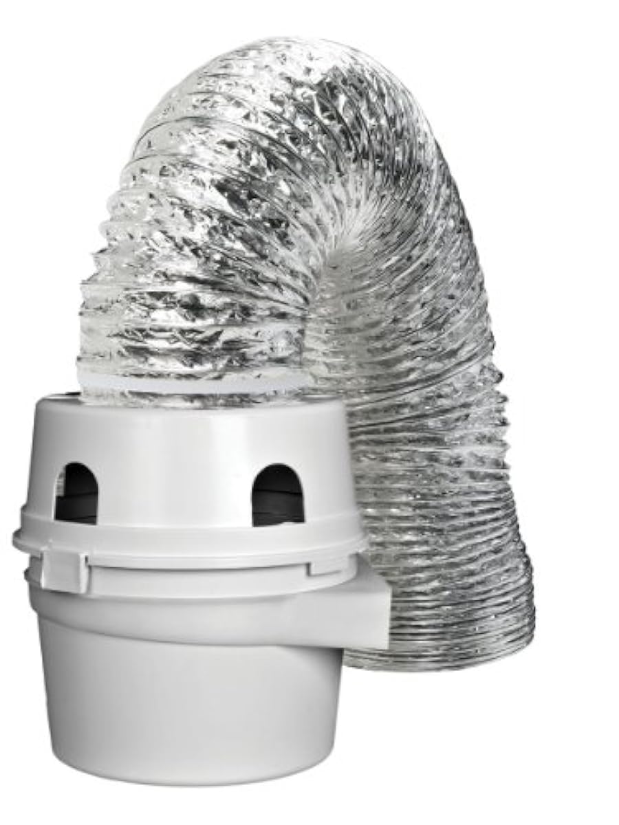 Dundas Jafine TDIDVKZW Indoor Dryer Vent Kit with 4Inch by 5Foot Proflex Duct, eBay