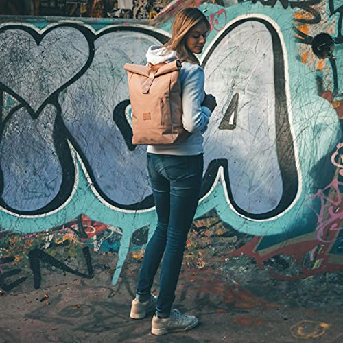 JOHNNY URBAN Rose Roll Top Backpack Women & Men Robin Casual Daypack