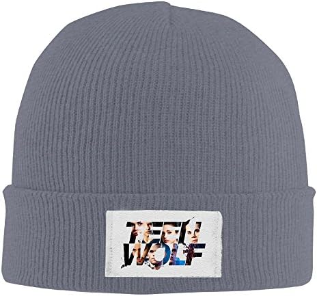 Teen Wolf Unisex Funny Asphalt Wool Winter Beanie One Size