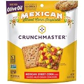 Crunchmaster, Mexican Street Corn Baked Multi-Grain Crackers, 4 Ounce