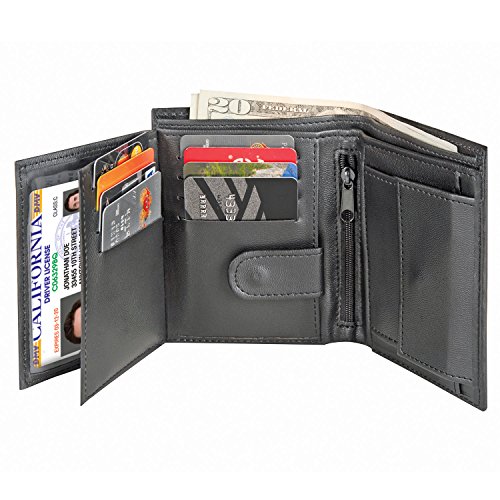 20 Pocket RFID Security Wallet