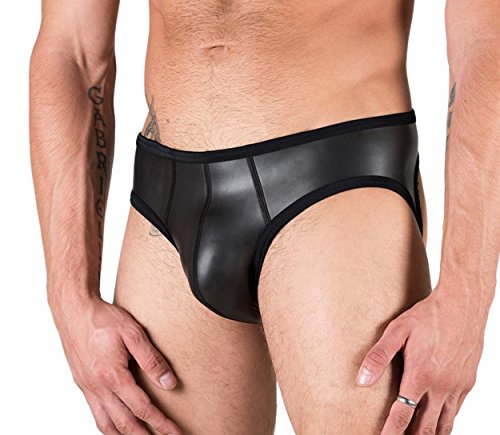 665 X-Large Black Neoprene Open for Now Sport Jock Brief
