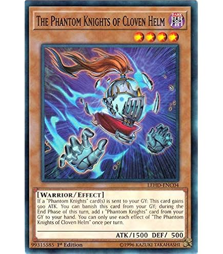 Amazon.com: Yu-Gi-Oh! - The Phantom Knights of Fragile Armor - LEHD-ENC05 -  Common - 1st Edition - Legendary Hero Decks