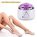 Makartt Wax Warmer Kit, Hard Melter Hair Removal Set, Mini Wax Pot with 400g Wax Beans and Wax Applicator Sticks