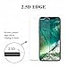 Zeesa iPhone X Screen Protector, [2 Pack] Case Friendly Tempered Glass Screen Protector with [Easy Installation Guide Frame ] [2.5D] [Premium Clarity] [Anti- Scratch] [Bubble-Free] for Apple iPhone X