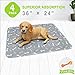 Niubya Washable Dog Pee Pads, Waterproof Reusable Puppy Pad, Super Absorbent Pet Pee Pads for Training, Travel, Whelping, 32