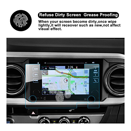 RUIYA-2016-2017-2018-Toyota-Tacoma-In-Dash-Screen-Protector-HD-Clear-Tempered-Glass-Car-Navigation-Screen-Protective-Film