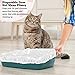 Alfapet Elastic Cat Litter Box Liners - Extra Giant 10 Count - Tear-Resistant Cat Litter Bags - Waterproof Kitty Litter Liners - Fits Litter box Pan Sizes XL, Giant, X-Giant, 37