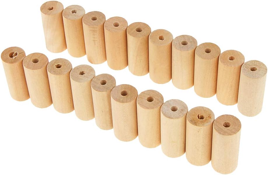 wooden cylinder block