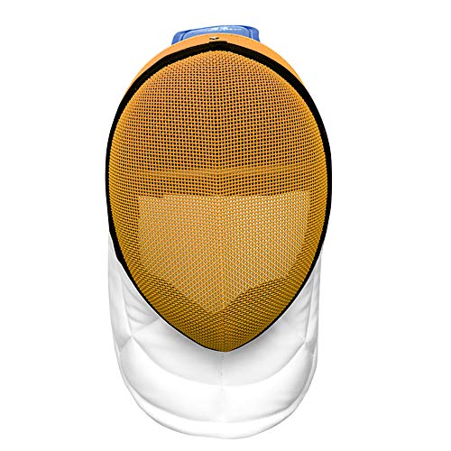 Radge Unisex Washable 350N Fencing Mask for Epee (Yellow, XL) - Thumbnail 6