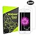iPhone 6/6S Screen Protector Glass, Wsiiroon Tempered Glass Screen Protector for iPhone 6S, iPhone 6(4.7