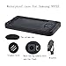 Galaxy Note 5 Waterproof Case, Vcloo Galaxy Note 5 Underwater Case With Kickstand, Dust Proof, Snow Proof, Shock Proof Case, Heavy Duty Protective Carrying Cover Case for Galaxy Note 5 (Black)