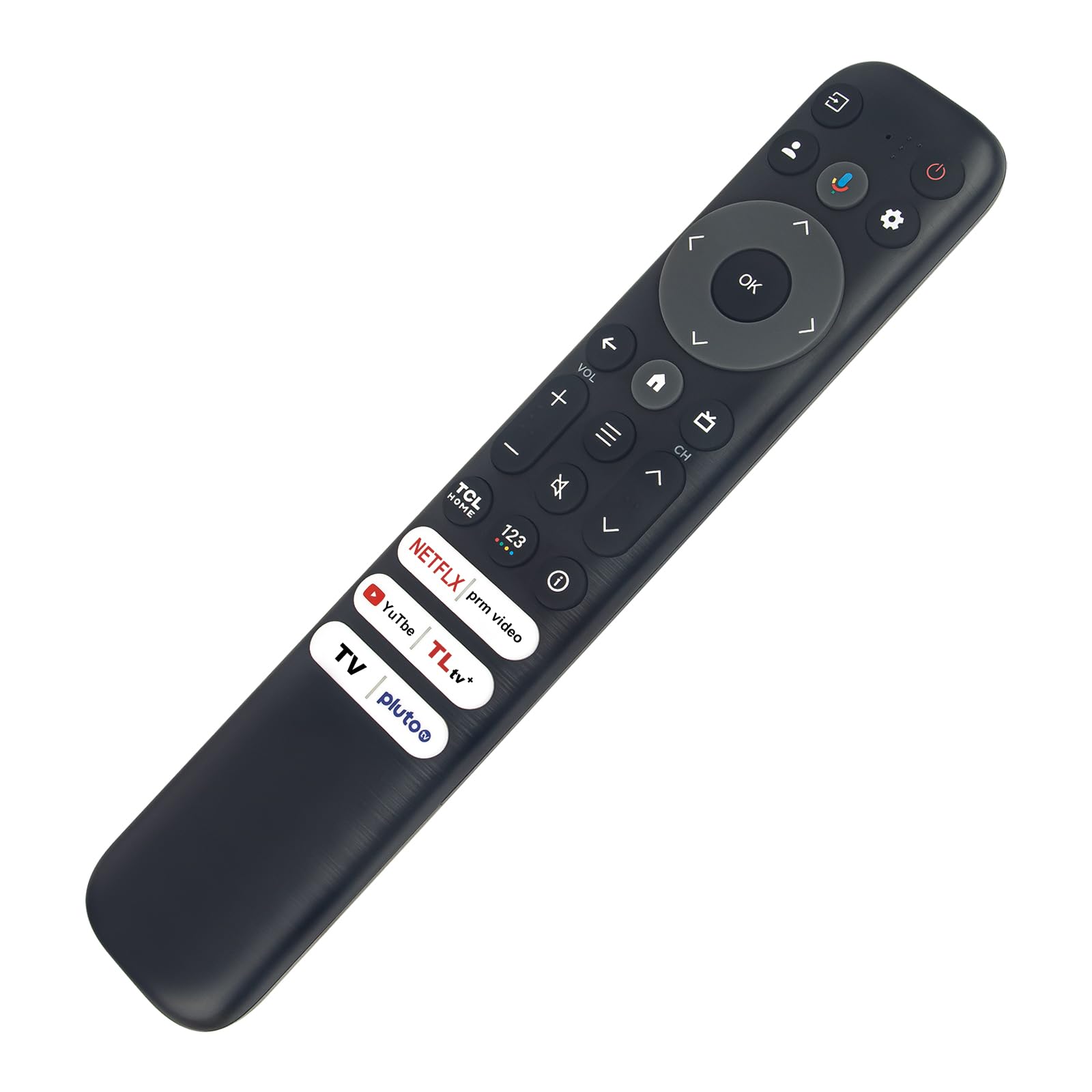 RC813 FMBG VINABTY Replace Voice Remote Control Fit for TCL 4K QLED TV S446 S546 R646 RC813FMBG 75QM850G 85QM850G 98QM850G 32S350G 55Q750G 65Q750G