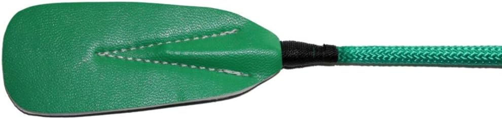Jump Bat 18 Inch Riding Crop Horse and Rhinestone Decorated Handle (Green): Sports & Outdoors