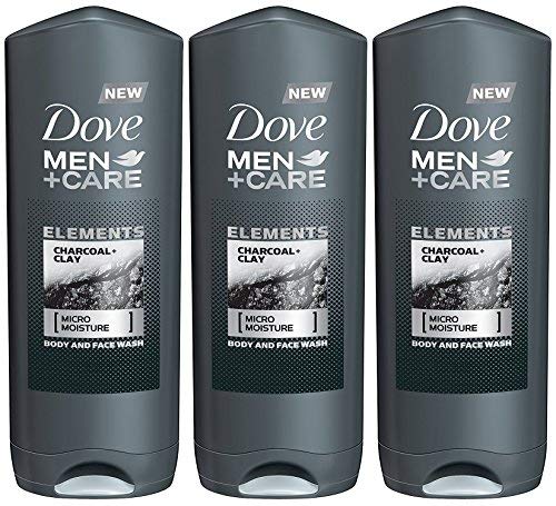 Dove Men + Care Elements Body Wash, Charcoal and Clay, 13.5 Ounce�(Pack of 3) - //coolthings.us