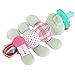 Evedy Baby Pacifier Toy, Washable Funny Animal Pacifier Holder with breathable holes Teething Soother for Newborn, Silicone Nipple Breast Feeder for Infant Toddler Baby Kids