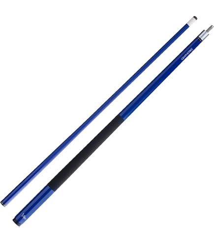 Pool Queue Stick Cue-King Ultra Professional 2-Piece Pool Cue - 58", 20oz, 13mm Premium Tip, Fiberglass & Graphite Composite Short Pool Cue