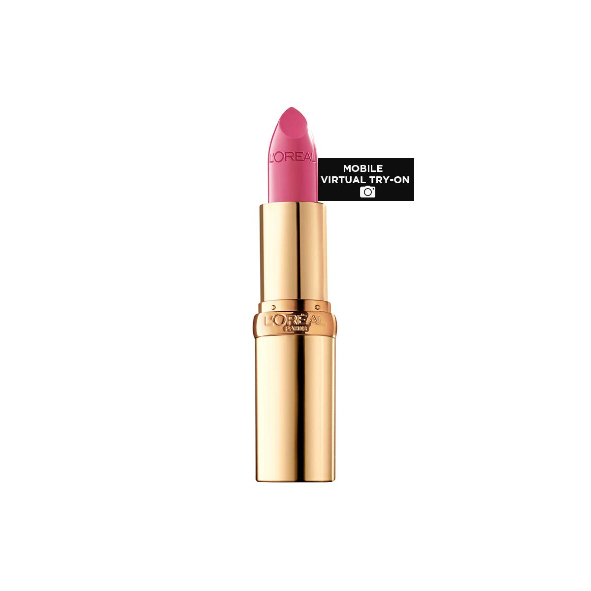 Photo 1 of L'Oreal Paris Colour Riche Original Creamy, Hydrating Satin Lipstick with Argan Oil and Vitamin E, Pink Flamingo , 1 Count