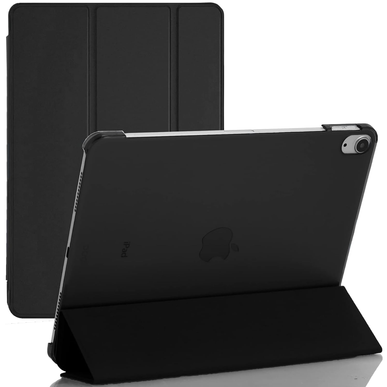 PROTech Case for iPad 10th Generation 2022, 10.9 Inch Slim Lightweight Protective Smart Cover for iPad 10, With Auto Wake/Sleep Function (Black)