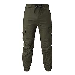 Black Sweats Pants Gym Sweats Cargo Joggers