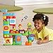 LeapFrog LeapBuilders ABC Smart House Interactive Learning Blocks Playset, Multicolor
