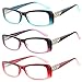 Success Eyewear Reading Glasses 3 Pair Quality Glasses for Reading Stylish Designed Spring Hinge Women's Readers +1.5