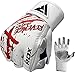 RDX MMA Gloves Grappling Sparring Martial Arts Cowhide Leather Training Cage Fighting Combat Punching Bag Gel Mitts