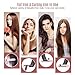 Hair Straightener Brush by MiroPure, Hair Straightening with Ionic, 13 Temperature Settings with LED Screen, Anti-Scald Professional Hair Tools