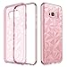 Case Compatible with Samsung Galaxy S8, BENTOBEN Glitter Bling Shockproof 3D Prism Geometric Hybrid Soft TPU Cover PC Girl Women Protective Phone Case for Galaxy S8 5.8 inch Rose Gold