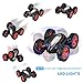 ArgoHome RC Stunt Car RC Car Remote Control Car, 360 Degree Flips Double Sided Rotating Race Car, Remote Controlled Car for Kids, 4WD Monster Truck Tumbling Crawler Vehicle, Best Gift for Kids, Black