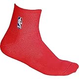 NBA Logoman Quarter Length Sock - Red