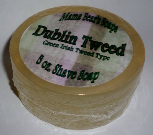 Dublin Tweed (Green Irish Tweed type) Shaving Soap