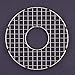 Houzer BG-1800 Wirecraft Kitchen Sink Bottom Grid, 13.75-Inch by 13.75-Inch