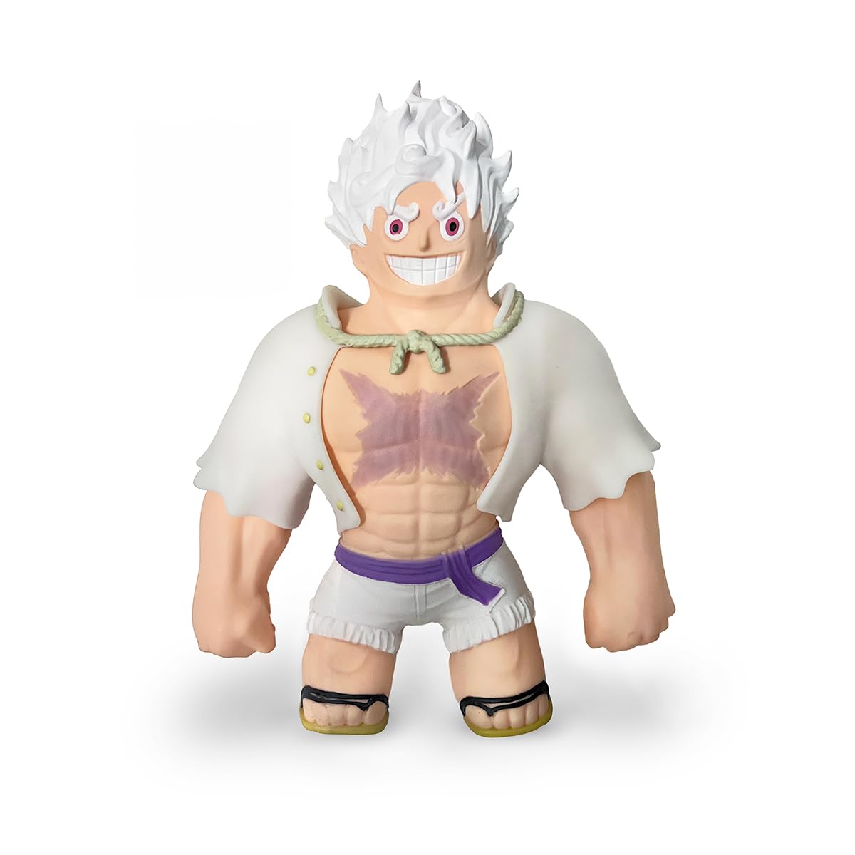 CICABOOM Elastikorps Fighter – Stretchy Deform Toy – Maxy Size 23 cm – One Piece – Luffy Gear5