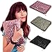 Dazzling Glitter Sparkling Bling Sequins Handbag Clutch Evening Party Bag (Black01)