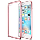 iPhone 6S Case, Maxboost [Liquid Skin] iPhone 6 Case [0.4mm]Soft Flexible Extremely Thin Gel TPU SkinFeels Like Nothing There Scratch-Proof iPhone 6 (2014) / 6S 4.7”(2015) Covers -Rose Gold