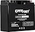 ExpertPower EXP12180 12 Volt 18 Ah Rechargeable Battery with Nuts and Bolts