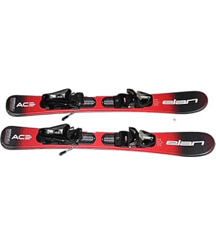 Amazon.com : Elan Kids Girl's skis ELAN Lil Magic with EL4.5 GW