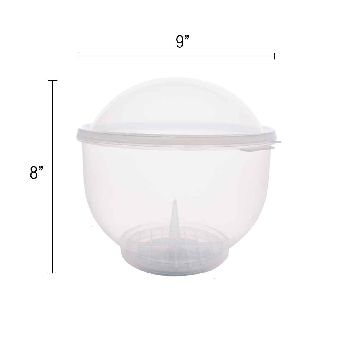 Lettuce Crisper Salad Keeper Container Keeps your Salads and Vegetables