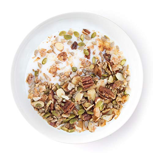 Low Karb - Keto Nut Granola Healthy Breakfast Cereal - Low Carb Snacks & Food - 2g Net Carbs - Almonds, Pecans, Coconut and more (11 oz) (6 Count) - Thumbnail 2