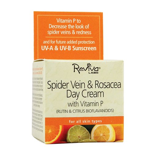 Reviva Labs Spider Vein and Rosacea Day Cream, 1.5 Ounce