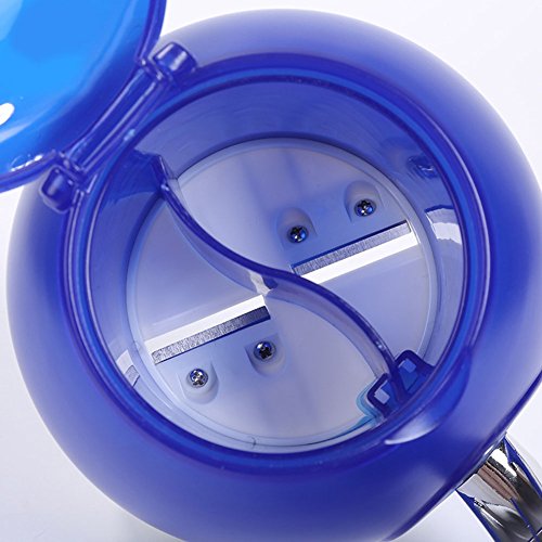 Yunhigh Manual Ice Crusher Hand Crank Ice Grinder Portable Handheld Ice Shaver Machine Maker Small Smoothie Blender Home Use for Snow Cones Frozen Drinks - Thumbnail 4