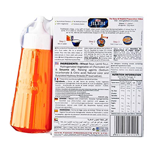 Gits Jilebi Mix, 3.5 Ounce