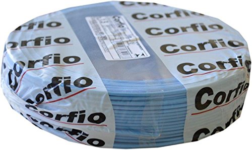 Fio Sólido 1,5 mm Azul Corfio com 100 m