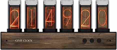 Jingz Gixie Clock Creative Digital Variable Color Led Steins Gate Divergence Meter Christmas New Year Birthday Valentine S Day School Gift Amazon Sg Home 