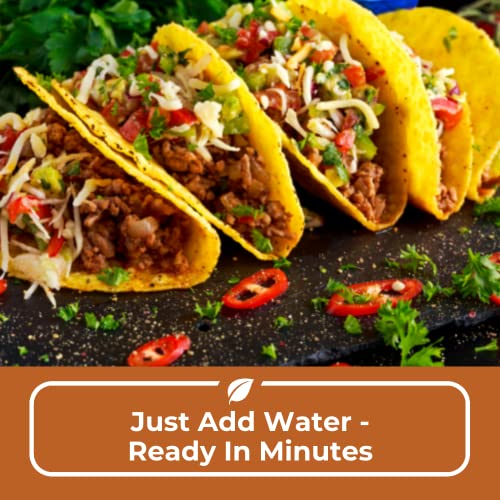 Nutristore Freeze Dried Ground Beef PreCooked Hamburger Meat for