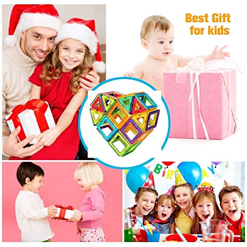 image for Soyee Magnetic Blocks STEM Educational Toys for 3,4 and 5+ Year Old Bo