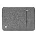 NIDOO 17 inch Laptop Sleeve 17.3 inch Water-Resistant Protective Computer Cover Carrying Case Bag for Lenovo Legion 5 / 5i / IdeaPad 3 Gen 7 / HP Gaming Pavilion 17 / Asus ZenBook Pro 17 / Acer, Grey