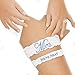 Zynotti Something Blue Bridal Wedding Garter Sets - Mrs. You're Next Garter Set
