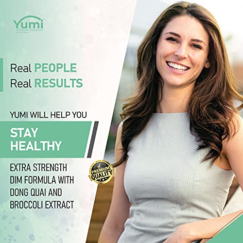 DIM Gummies Supplement PMS Relief Gummy 300mg for Women Men with Dong